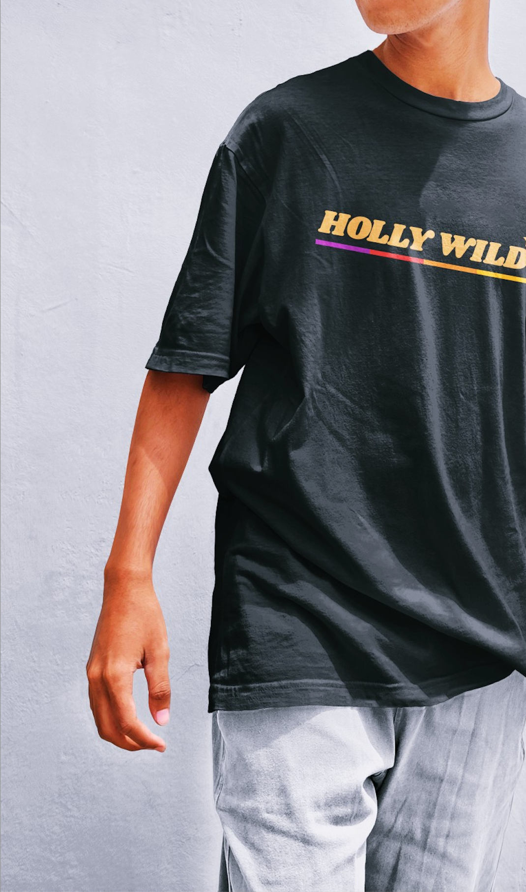 Holly Wild Logo Tee